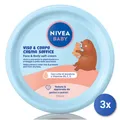 Produktbild: 3x Nivea Baby 200 Ml Weiche Creme Im Glas 80529