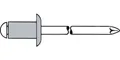 Produktbild: Gesipa Blindniet Alu Standard Flachrundkopf 3 2x 8mm