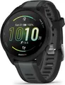 Produktbild: Garmin Forerunner 165 Music - Schwarz - Sportuhr mit Band - Silikon - Slate Gray - Handgelenkgröße: 126-203 mm - Anzeige 3 cm (1.2