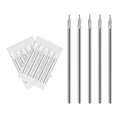 Produktbild: ATOMUS Body Piercing Needles 14G Stainless Steel Sterile Disposable Ear Nose Navel Nipple Lip Piercing Needles