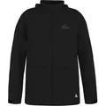 Produktbild: normani Regenjacke Kinder Regenjacke ungefüttert mit Reflektoren Wasserdichte Kinderjacke mit Kapuze für Jungen und Mädchen schwarz XXXS