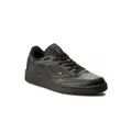 Produktbild: Reebok Herrenschuhe In Schwarz Sneaker Leder Club C 85 Black/Charcoal Größe 40