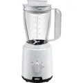 Produktbild: Braun PowerBlend 1 Standmixer 1,5 l Mixaufsatz Küchenhelfer Foodmixer - Weiß