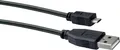 Produktbild: Schwaiger Sync und Ladekabel USB 2.0 A auf USB Micro B Stecker, schwarz