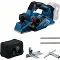Produktbild: Bosch Professional System de 18V: GHO 185-LI Akkubügeleisen (Montageschlüssel de, Griff deführung, Staubbeutel de)
