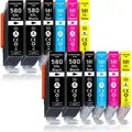 Produktbild: 12er Pack Druckerpatronen 580 581 XXL kompatibel mit Canon TS9550