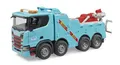 Produktbild: bruder 03553 - Scania Super 560R Berge- und Abschlepp-LKW mit Light & Sound Modul - 1:16 Fahrzeuge, Abschleppwagen, Abschlepper, Pannenhilfe, Transporter, Blau