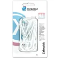 Produktbild: Miradent Zahnpick Zahnseidensticks 30 Stück Packung, 2er Pack (2x 30 Stück)