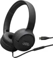 Produktbild: JBL Tune 520C USB-C, Kabelgebunden, Anrufe/Musik, 10 - 40000 Hz, 150 g, Kopfhörer, Schwarz