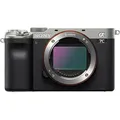 Produktbild: Sony Alpha 7C / ILCE-7C 24,2 Megapixel Systemkamera, 4k Ultra HD Video, 8-fach digitaler Zoom, optischer Bildstabilisator, 35,6 x 23,8 mm CMOS-Sens...