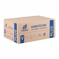 Produktbild: Fripa Papierfabrik Albert Friedrich KG Fripa PLUS Papierhandtücher, 25 x 23 cm, 1-lagig, Interfalz, geprägt, Recyclingqualität, 1 Karton = 20 x 250 = 5.000 Blatt 4011103