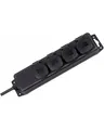 Produktbild: Brennenstuhl Extension socket IP44 4-way black 2m H07RN-F 3G1,5 Verlängerungsschnur Wechselstrom 230 V Ausgangsbuchsen: 4 2 m (1159960)