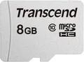 Produktbild: Transcend Premium 300S microSDHC-Karte 8 GB Class 10