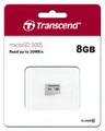 Produktbild: Transcend Transcend Micro SDHC Karte 8GB Speicherkarte 300S Class 10 Speicherkarte