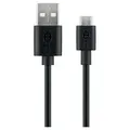 Produktbild: Goobay | Stecker | 4-poliger USB Typ-A | Stecker | 5-poliger Micro-USB Typ-B | 1 m - Schwarz