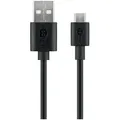 Produktbild: Micro-usb Lade- Und Synchronisationskabel, Für Android-geräte, Schwarz. Kabellänge 1 M