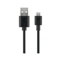 Produktbild: Goobay 46800 Micro USB Lade und Synchronisationskabel für Android-Geräte, Schwarz