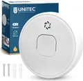 Produktbild: Unitec Rauchwarnmelder VDs 10 Jahre Rauchmelder nach DIN EN 14604, VDs 3131, 10 Jahre Batterielaufzeit, akustische und optische Anzeige, manuelle Prüffunktion, Alarm 85 dB, weiß
