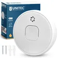 Produktbild: Unitec Rauchwarnmelder 10 Jahre DIN EN 14604 zertifiziert 85 dB Alarm weiß