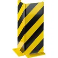 Produktbild: Dema - Rammschutz L-form Regalschutz Anfahrschutz Rammschutz Eckschutz 20,5x20,5x40cm