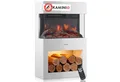 Produktbild: KAMINIO Elektrokamin HENRI, Elektrischer Kamin mit 3D-Flammeneffekt, Heizung 1800W