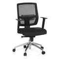 Produktbild: hjh OFFICE Profi Bürostuhl NET 90 Stoff / Netzstoff mit Armlehnen