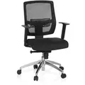 Produktbild: Bürostuhl / Drehstuhl Net 90 Netzstoff/stoff Schwarz/schwarz Hjh Office