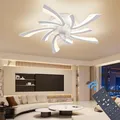Produktbild: Eurohandisplay Oszillierend Deckenventilator mit LED Beleuchtung mit Fernbedienung Lichtfarbe/Helligkeit einstellbar 6 Geschwindigkeiten, timer 2 Stunden Sommer-, und Wintermodus YT (062YT-5W white)