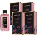 Produktbild: La Rive Vintage Flowers 4 x 90 ml Eau de Parfum EDP Set Damenparfum