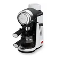 Produktbild: Kompakte Kolbenkaffeemaschine mit Milchaufschäumer 800W | Maestro Mr-410
