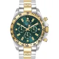 Produktbild: Herrenuhr PHILIPP PLEIN NOBILE PWCAA0921 Chrono Edelstahl Golden Grun