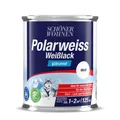 Produktbild: Schöner Wohnen Polarweiss Weißlack glänzend 125ml NEUWARE Nr.274585