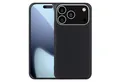 Produktbild: Wigento Handyhülle Für Apple iPhone 17 Pro Max Silikon TPU Schutz Hülle Flexibel Schwarz, Stilvolle TPU Hülle, präzise Aussparungen, schützend