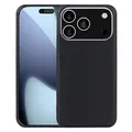 Produktbild: Für Apple iPhone 17 Pro Max Silikon TPU Schutz Hülle Cover Flexibel Dünn Schwarz