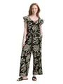 Produktbild: TOM TAILOR Denim Damen 1046827 Jumpsuit, 37993-Abstract Black Beige Print, XS