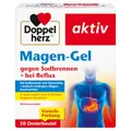 Produktbild: Doppelherz Magen-Gel - Medizinprodukt bei Sodbrennen, Säurereflux und säurebedingten Magenbeschwerden - auch bei Sodbrennen in der Schwangerschaft geeignet - 50 Portionsbeutel