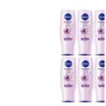 Produktbild: 6x200ml Nivea Hairmilk Shine Glanz Spülung | Magnolien-Extrakt & Mandel-Öl