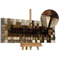 Produktbild: Kunstloft Wandbild, Braun, Holz, Kunststoff, 8.05x55 cm, Bilder und Zubehör