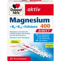 Produktbild: Doppelherz aktiv Magnesium 400 Direct + B6 + B12 + Folsäure 4009932001990