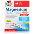 Produktbild: Doppelherz Aktiv Magnesium 400 Beutel trägt zur normalen Funktion des Nervensystems bei 20 St.