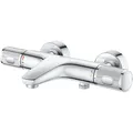 Produktbild: Grohe Precision Feel Thermostat-Wannenarmatur, mit ProGrip-Griff, wassersparend, chrom (34788000)