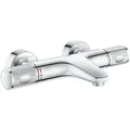 Produktbild: Grohe Precision Feel Badewannen- und Duscharmatur Wandmontage mit Thermostat chrom 34788000