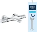 Produktbild: GROHE Precision Feel Thermostat-Wannenbatterie 1/2″ (34788000) Duscharmatur mit