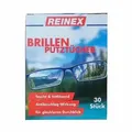 Produktbild: BRILLENPUTZTÜCHER Reinex 30 St günstig - Vorratspack - feucht Reinex