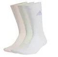 Produktbild: adidas Sportsocken Crew Cushioned (Fußgewölbeunterstützung, durchgehend gepolstert) rosa/hellgrün/weiss - 3 Paar, Größe: 43-45