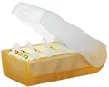 Produktbild: HAN 997-613 Karteibox CROCO, DIN A7, für 900 Karten, incl. 5 Stützplatten, orang
