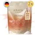 Produktbild: 2er Pack Auravia Collagen – Neutral | 100 % Reines Kollagenhydrolysat 900g
