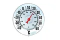 Produktbild: Maximex Außen-Thermometer, mit Saugnapf, große Ziffern, frei von Quecksilber, Temperaturskala in Celsius und Fahrenheit, Maße: Ø 18 cm
