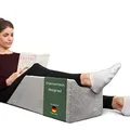 Produktbild: WELL B4 Ergonomisches Venenkissen zum Beine hochlagern - Beinhochlagerungskissen Beinauflage Keilkissen/Stützkissen für Beine & Knie ideal als Lymphkissen und Venenkeil