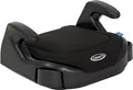 Produktbild: Graco Booster Basic R129, Autokindersitz ab ca. 7 bis 12 Jahre (135 bis 150 cm), Sitzerhöhung ohne Rückenlehne, Getränkehalter, schwarz, Black
